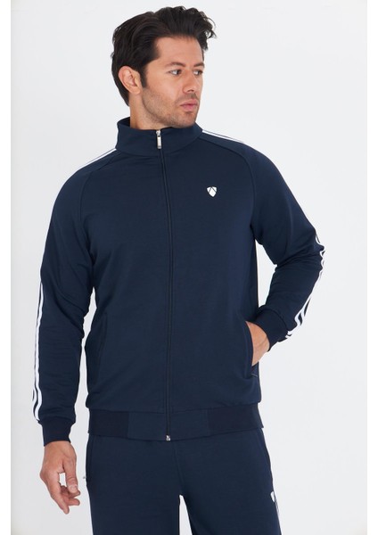 Erkek Pamuklu Eşofman Takımı Lacivert 201550-L indirimleri