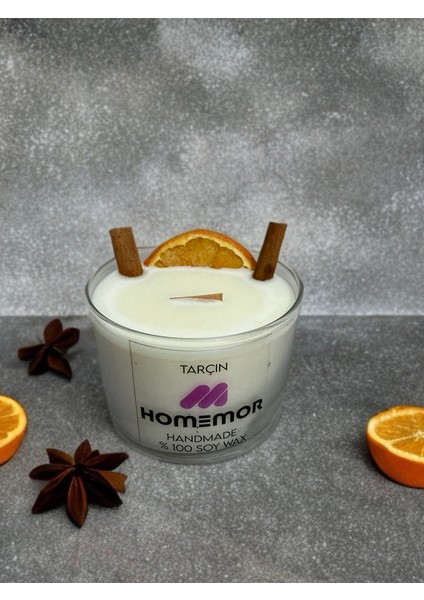 Tarçın Kokulu Soya Wax Mum 200CC