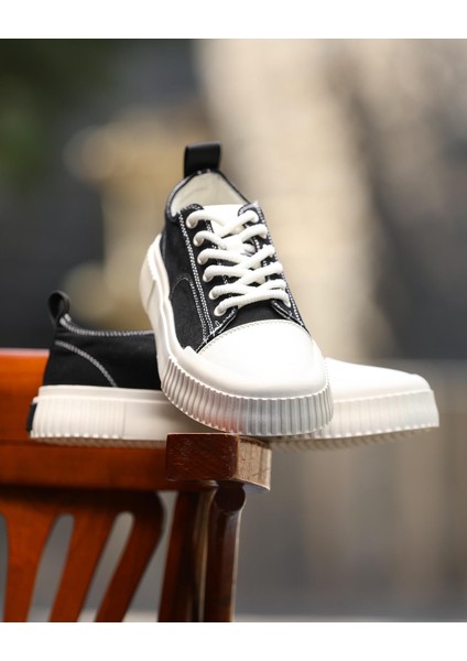 Black Bedali 0373 Keten Erkek Sneaker Ayakkabı modelleri