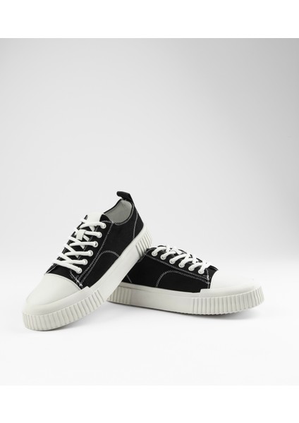 Black Bedali 0373 Keten Erkek Sneaker Ayakkabı indirimleri