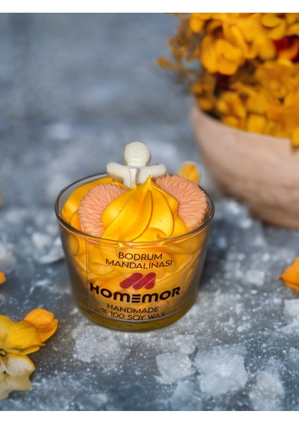 Bodrum Mandalinası Soya Wax Mum 200CC