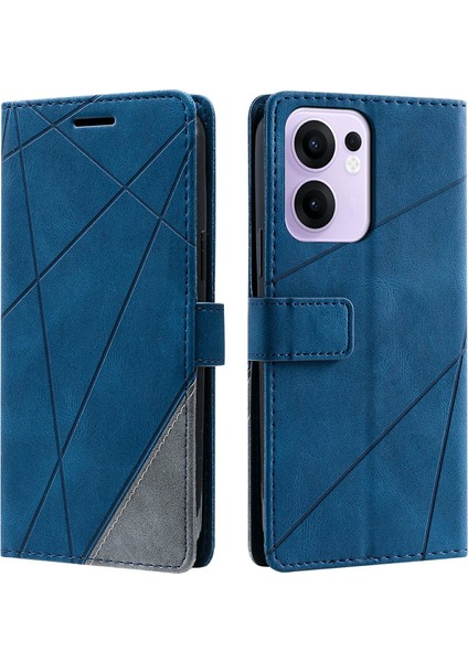 Oppo RENO13 F Pu Deri Ekleme Cüzdan Telefon Kapağı (Yurt Dışından)