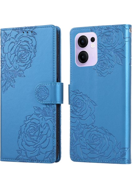 Oppo RENO13 F 3 Kart Yuvalı Pu Deri Cüzdan Telefon Kapağı (Yurt Dışından)