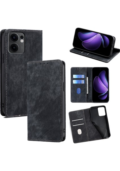 Oppo RENO13 F Rfıd Engelleme Cüzdan Deri Telefon Kapağı (Yurt Dışından)