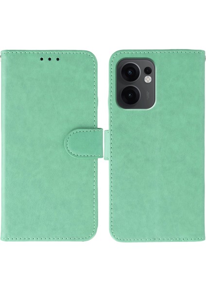 Oppo RENO13 F Pu Deri Flip Cüzdan Telefon Kılıfı Kayışlı (Yurt Dışından)