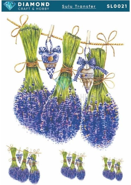 Diamond Craft Sulu Transfer 25X35CM SL021