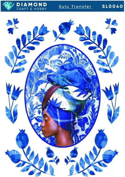 Diamond Craft Sulu Transfer 25X35CM SL040