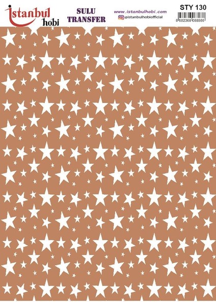 Yılbaşı Sulu Transfer 25X35CM STY130