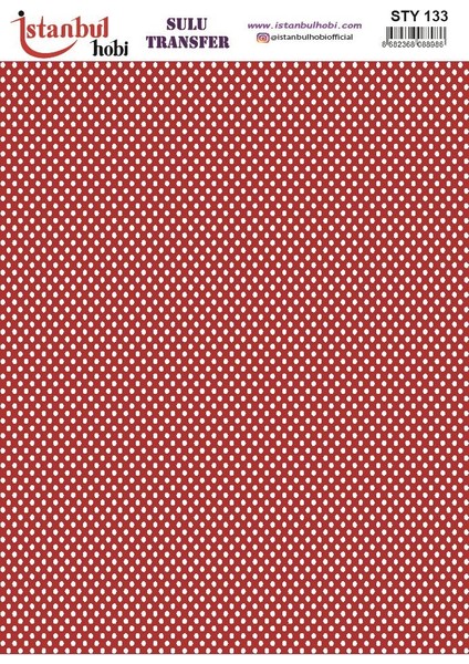 Yılbaşı Sulu Transfer 25X35CM STY133