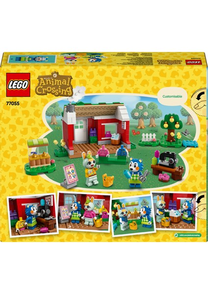 ® Animal Crossing™ Able Sisters Giyim Mağazası 77055 - 6 Yaş & Üzeri Çocuklar için Yaratıcı Oyuncak Yapım Seti (322 Parça)