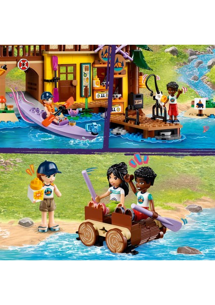 ® Friends Macera Kampı Su Sporları 42626 - 7 Yaş & Üzeri Çocuklar için Yaratıcı Oyuncak Yapım Seti (628 Parça)