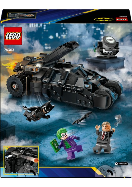 ® DC Batman™ Batman™ Tumbler, Two-Face™ ve Joker™’e Karşı 76303 - 8 Yaş & Üzeri Çocuklar için Oyuncak Yapım Seti (429 Parça)