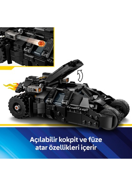 ® DC Batman™ Batman™ Tumbler, Two-Face™ ve Joker™’e Karşı 76303 - 8 Yaş & Üzeri Çocuklar için Oyuncak Yapım Seti (429 Parça)