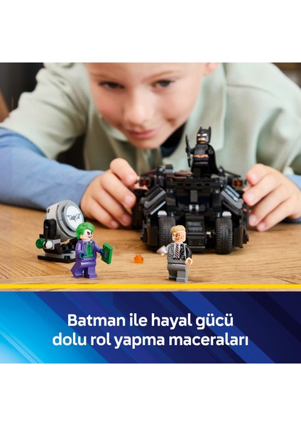 ® DC Batman™ Batman™ Tumbler, Two-Face™ ve Joker™’e Karşı 76303 - 8 Yaş & Üzeri Çocuklar için Oyuncak Yapım Seti (429 Parça)