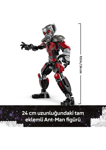 ® Marvel Kaptan Amerika: Kahramanların Savaşı Aksiyon Savaşı 76314 - 10 Yaş & Üzeri Çocuklar için Oyuncak Yapım Seti (736 P)