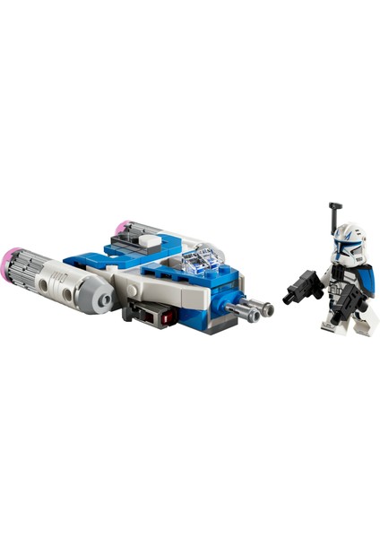 ® Star Wars™ Yüzbaşı Rex™ Y-Wing™ Mikro Savaşçı 75391 - 6 Yaş & Üzeri Çocuklar için Yaratıcı Oyuncak Yapım Seti (99 Parça)