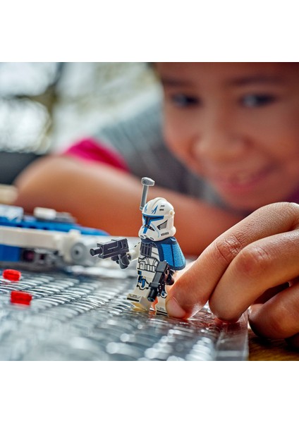 ® Star Wars™ Yüzbaşı Rex™ Y-Wing™ Mikro Savaşçı 75391 - 6 Yaş & Üzeri Çocuklar için Yaratıcı Oyuncak Yapım Seti (99 Parça)