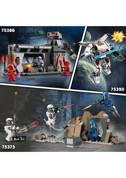 ® Star Wars™ Yüzbaşı Rex™ Y-Wing™ Mikro Savaşçı 75391 - 6 Yaş & Üzeri Çocuklar için Yaratıcı Oyuncak Yapım Seti (99 Parça)
