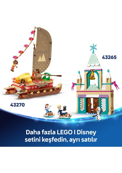 ® │ Disney Princess Sindirella’nın Şatosu ve At Arabası 43275 - 6 Yaş & Üzeri Çocuklar için Oyuncak Yapım Seti (596 Pr)