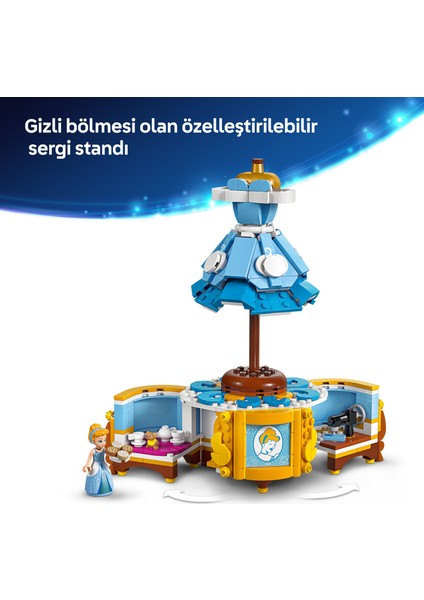 ® │ Disney Princess Sindirella'nın Elbisesi 43266 - 9 Yaş & Üzeri Çocuklar için Yaratıcı Oyuncak Yapım Seti (474 Parça)