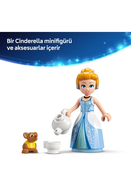 ® │ Disney Princess Sindirella'nın Elbisesi 43266 - 9 Yaş & Üzeri Çocuklar için Yaratıcı Oyuncak Yapım Seti (474 Parça)
