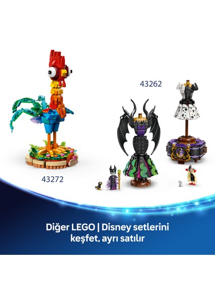 ® │ Disney Princess Sindirella'nın Elbisesi 43266 - 9 Yaş & Üzeri Çocuklar için Yaratıcı Oyuncak Yapım Seti (474 Parça)