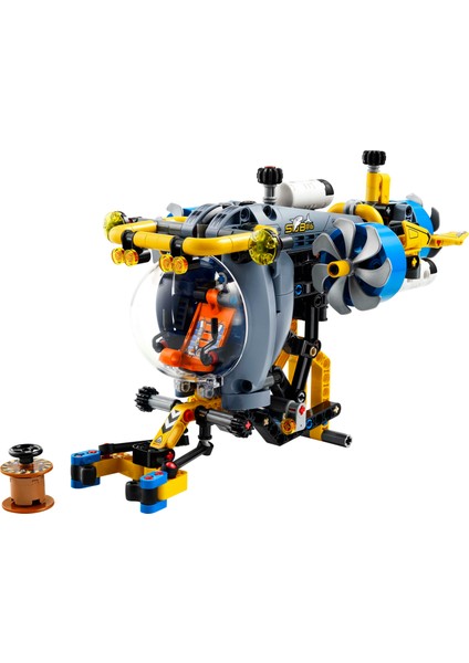 ® Technic Derin Deniz Araştırma Denizaltısı 42201 - 9 Yaş & Üzeri Çocuklar için Yaratıcı Oyuncak Yapım Seti (413 P)