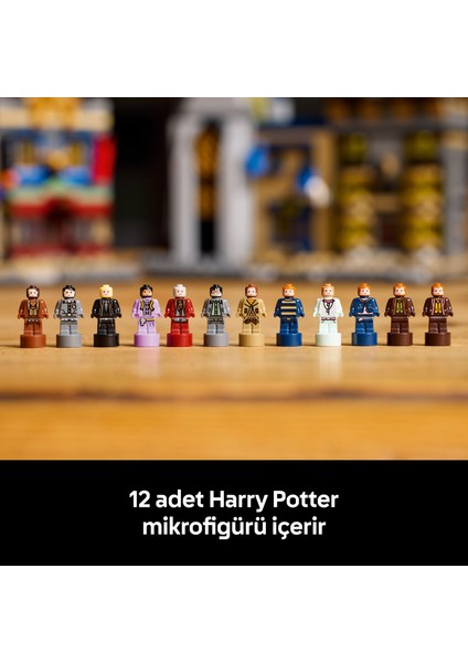 ® Harry Potter™ Diagon Yolu Büyücü Mağazaları 76444 - Yetişkinler için Model Yapım Seti (2750 Parça)