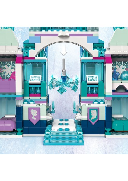 ® │ Disney Princess Elsa'nın Buz Sarayı 43244 - 6 Yaş & Üzeri Çocuklar için Yaratıcı Oyuncak Yapım Seti (630 Parça)