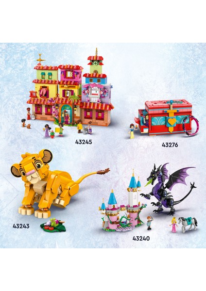 ® │ Disney Princess Elsa'nın Buz Sarayı 43244 - 6 Yaş & Üzeri Çocuklar için Yaratıcı Oyuncak Yapım Seti (630 Parça)