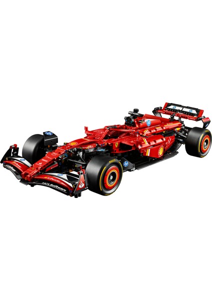 ® Technic Ferrari SF-24 F1 Araba 42207 - Yetişkinler için Koleksiyonluk Yaratıcı Model Yapım Seti (1361 Parça)
