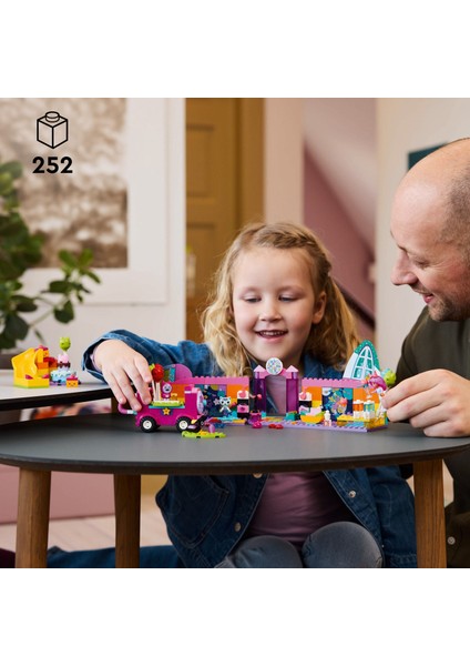 ® Gabby's Dollhouse Gabby'nin Parti Odası 10797 - 4 Yaş & Üzeri Çocuklar için Yaratıcı Oyuncak Yapım Seti (252 Parça)