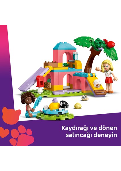 ® Friends Ginepig Oyun Parkı 42640 - 5 Yaş & Üzeri Çocuklar için Yaratıcı Oyuncak Yapım Seti (86 Parça)