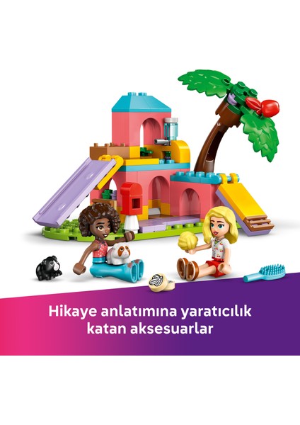 ® Friends Ginepig Oyun Parkı 42640 - 5 Yaş & Üzeri Çocuklar için Yaratıcı Oyuncak Yapım Seti (86 Parça)
