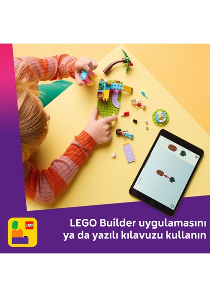 ® Friends Ginepig Oyun Parkı 42640 - 5 Yaş & Üzeri Çocuklar için Yaratıcı Oyuncak Yapım Seti (86 Parça)