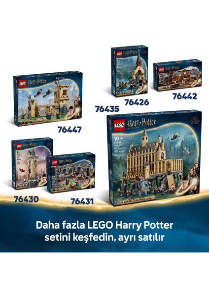 ® Harry Potter™ Hagrid™ ve Harry'nin Motosiklet Yolculuğu 76443 - 9 Yaş & Üzeri Çocuklar için Oyuncak Yapım Seti (617 Parça)