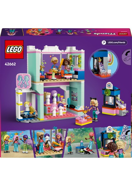 ® Friends Kuaför ve Aksesuar Mağazası 42662 - 7 Yaş & Üzeri Çocuklar için Yaratıcı Oyuncak Yapım Seti (347 Parça)
