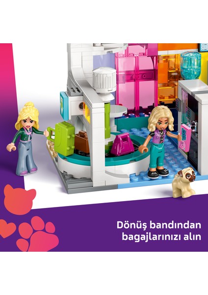 ® Friends Heartlake City Havaalanı ve Uçak 42656 - 8 Yaş & Üzeri Çocuklar için Yaratıcı Oyuncak Yapım Seti (958 Parça)