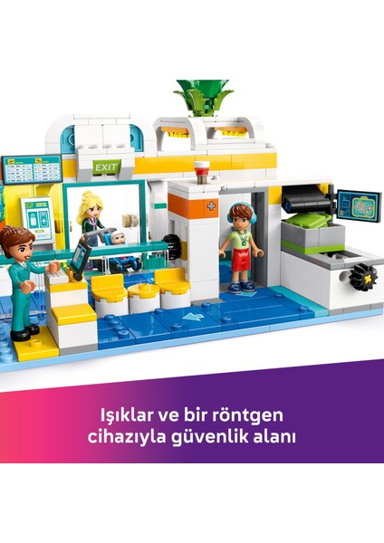 ® Friends Heartlake City Havaalanı ve Uçak 42656 - 8 Yaş & Üzeri Çocuklar için Yaratıcı Oyuncak Yapım Seti (958 Parça)