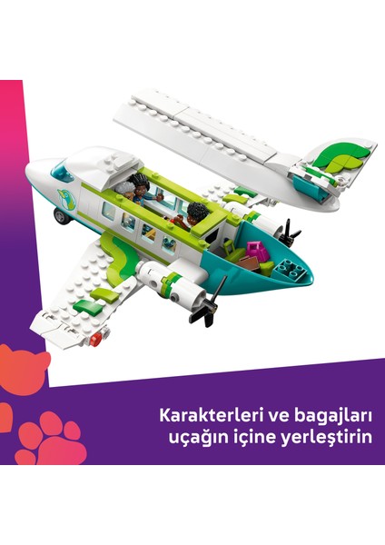 ® Friends Heartlake City Havaalanı ve Uçak 42656 - 8 Yaş & Üzeri Çocuklar için Yaratıcı Oyuncak Yapım Seti (958 Parça)