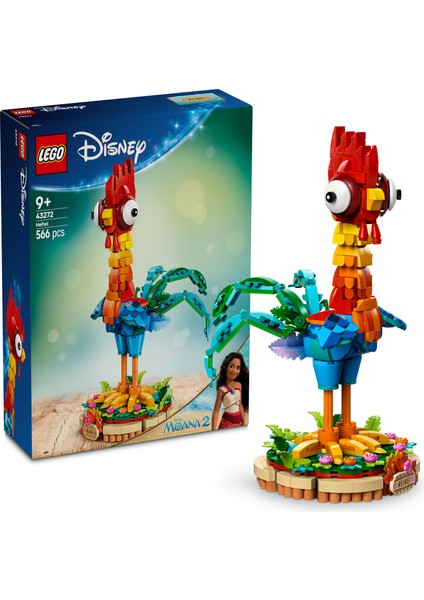 ® │ Disney Heihei 43272 - 9 Yaş & Üzeri Çocuklar için Yaratıcı Oyuncak Yapım Seti (566 Parça)