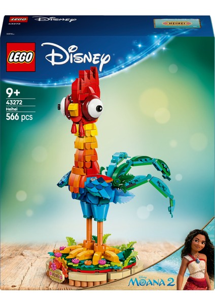® │ Disney Heihei 43272 - 9 Yaş & Üzeri Çocuklar için Yaratıcı Oyuncak Yapım Seti (566 Parça)