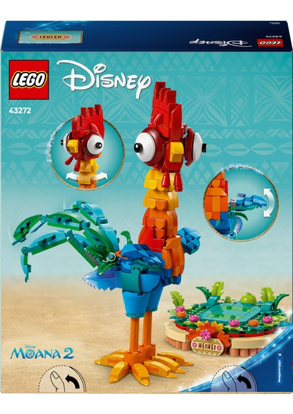 ® │ Disney Heihei 43272 - 9 Yaş & Üzeri Çocuklar için Yaratıcı Oyuncak Yapım Seti (566 Parça)