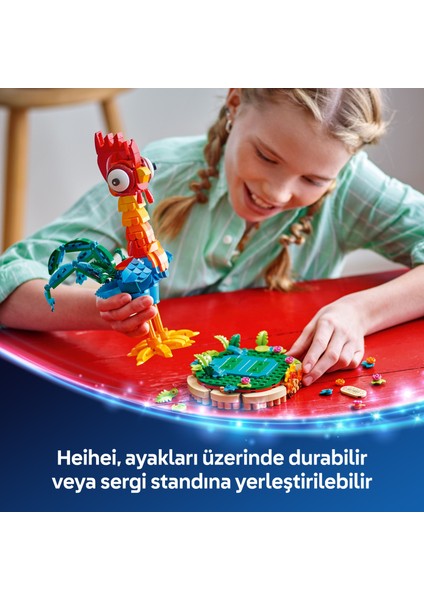 ® │ Disney Heihei 43272 - 9 Yaş & Üzeri Çocuklar için Yaratıcı Oyuncak Yapım Seti (566 Parça)