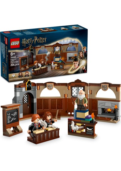 ® Harry Potter™ Hogwarts™ Şatosu: Tılsım Dersi 76442 - 8 Yaş & Üzeri Çocuklar için Yaratıcı Oyuncak Yapım Seti (204 Parça)