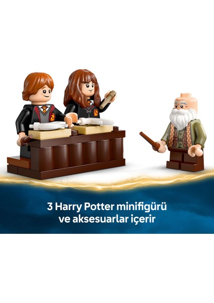 ® Harry Potter™ Hogwarts™ Şatosu: Tılsım Dersi 76442 - 8 Yaş & Üzeri Çocuklar için Yaratıcı Oyuncak Yapım Seti (204 Parça)