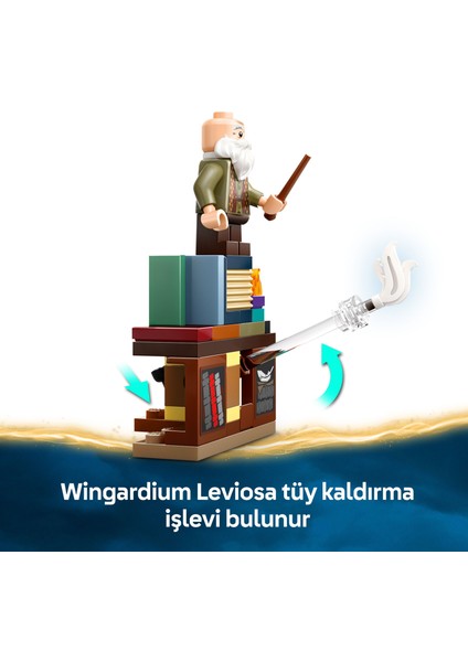 ® Harry Potter™ Hogwarts™ Şatosu: Tılsım Dersi 76442 - 8 Yaş & Üzeri Çocuklar için Yaratıcı Oyuncak Yapım Seti (204 Parça)