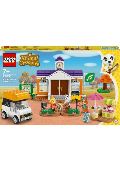 ® Animal Crossing™ K.K. Meydan Konseri 77052 - 7 Yaş & Üzeri Çocuklar için Yaratıcı Oyuncak Yapım Seti (550 Parça)
