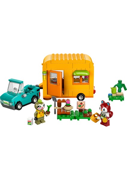 ® Animal Crossing™ Leif Karavan ve Bahçe Dükkanı 77054 - 7 Yaş & Üzeri Çocuklar için Yaratıcı Oyuncak Yapım Seti (263 Parça)