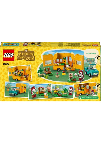 ® Animal Crossing™ Leif Karavan ve Bahçe Dükkanı 77054 - 7 Yaş & Üzeri Çocuklar için Yaratıcı Oyuncak Yapım Seti (263 Parça)